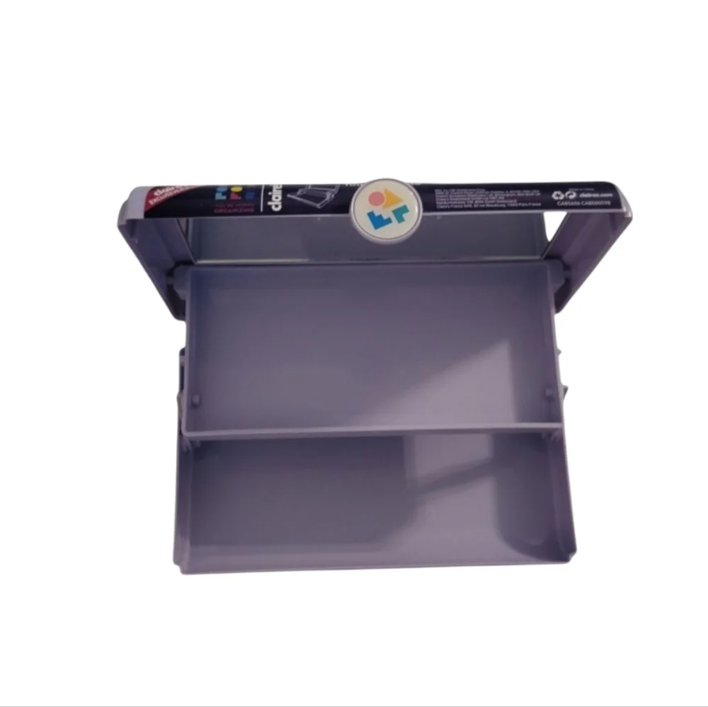 NEW Claire's Caboodles Purple Touch Up Tote